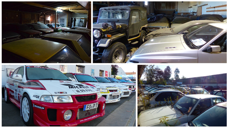 Illustration for article titled The Ultimate Secret Stash Of Mitsubishis Is Hidden In This Small German Town